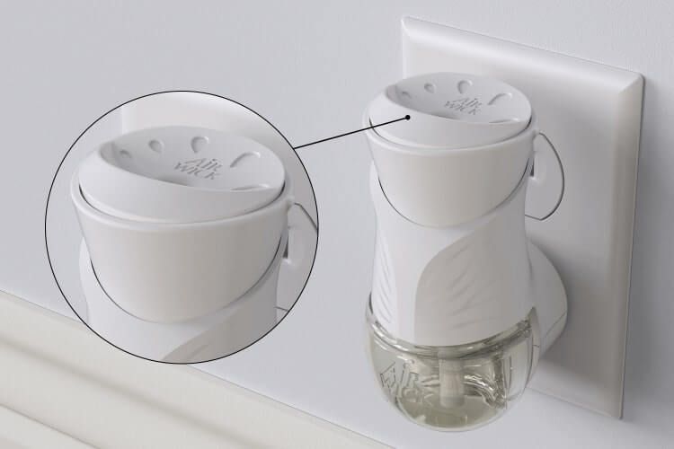 Plugin scented oil fragrance settings
